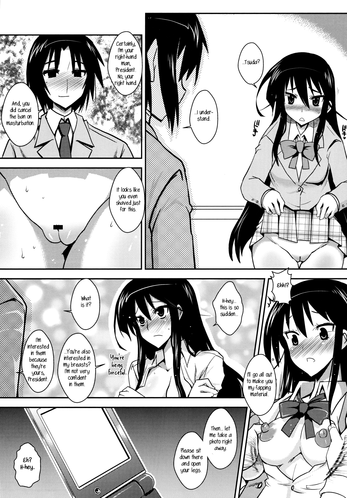 Kaichou wa Onapet page 8 full