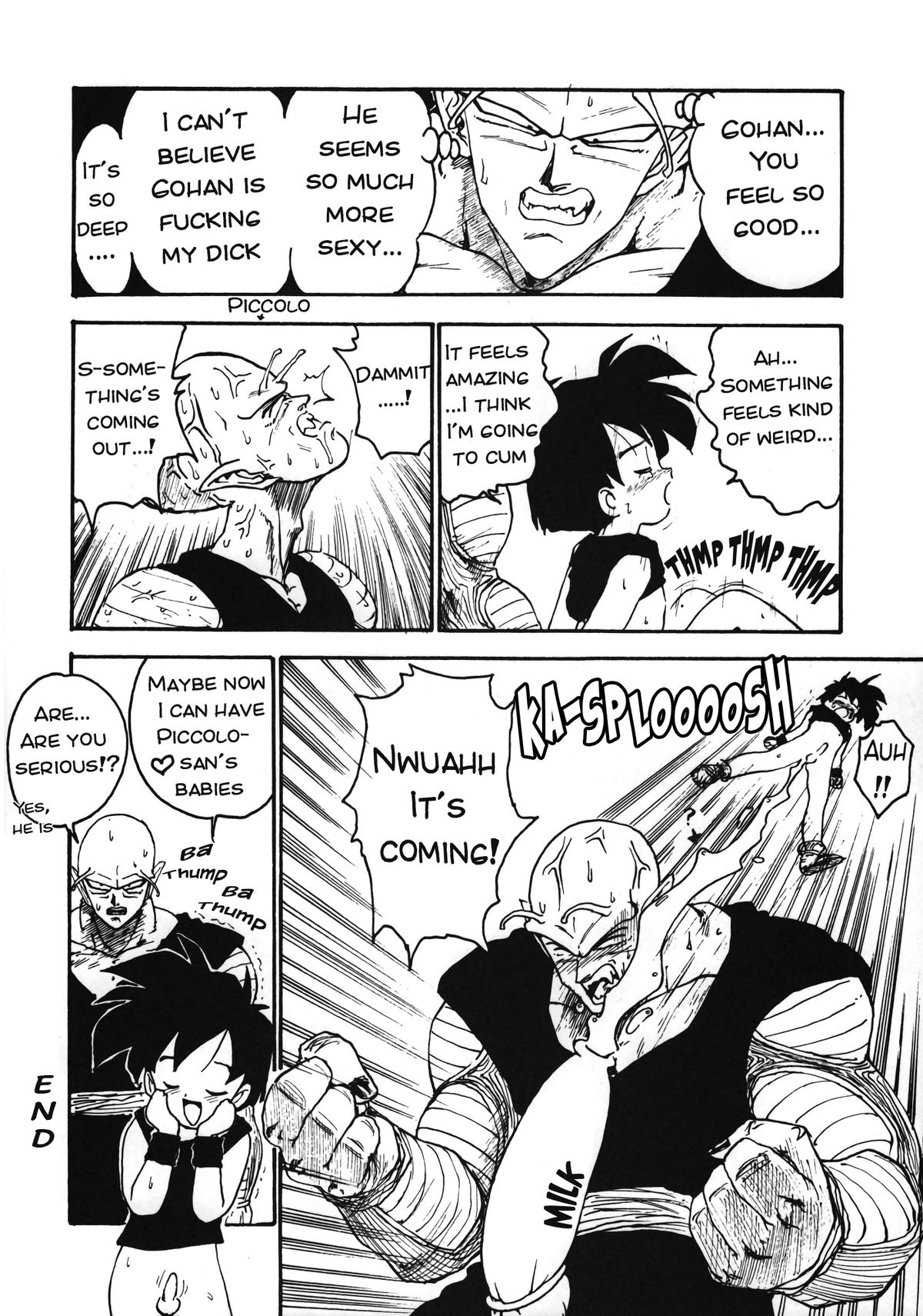 Gohan-kun no Setsunaru Omoi | Gohan's Romantic Yearning page 10 full