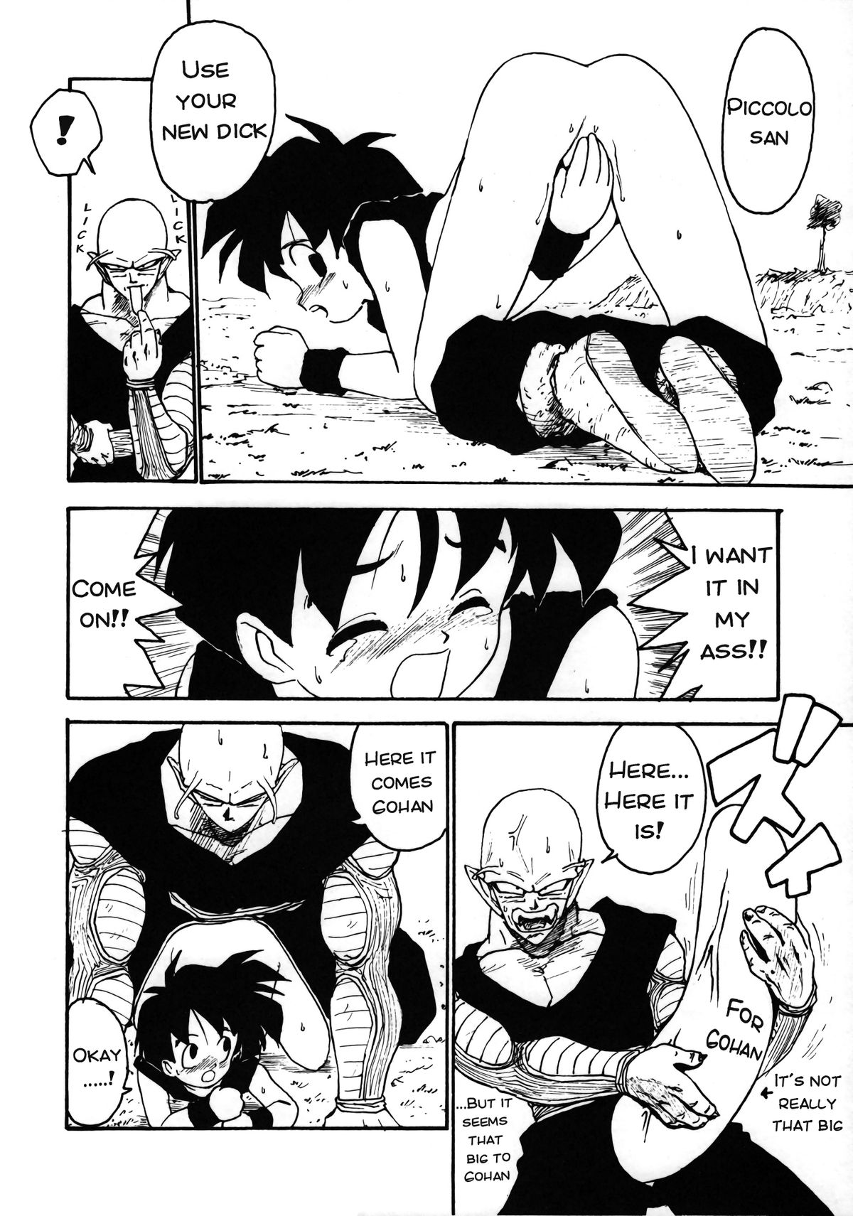 Gohan-kun no Setsunaru Omoi | Gohan's Romantic Yearning page 8 full