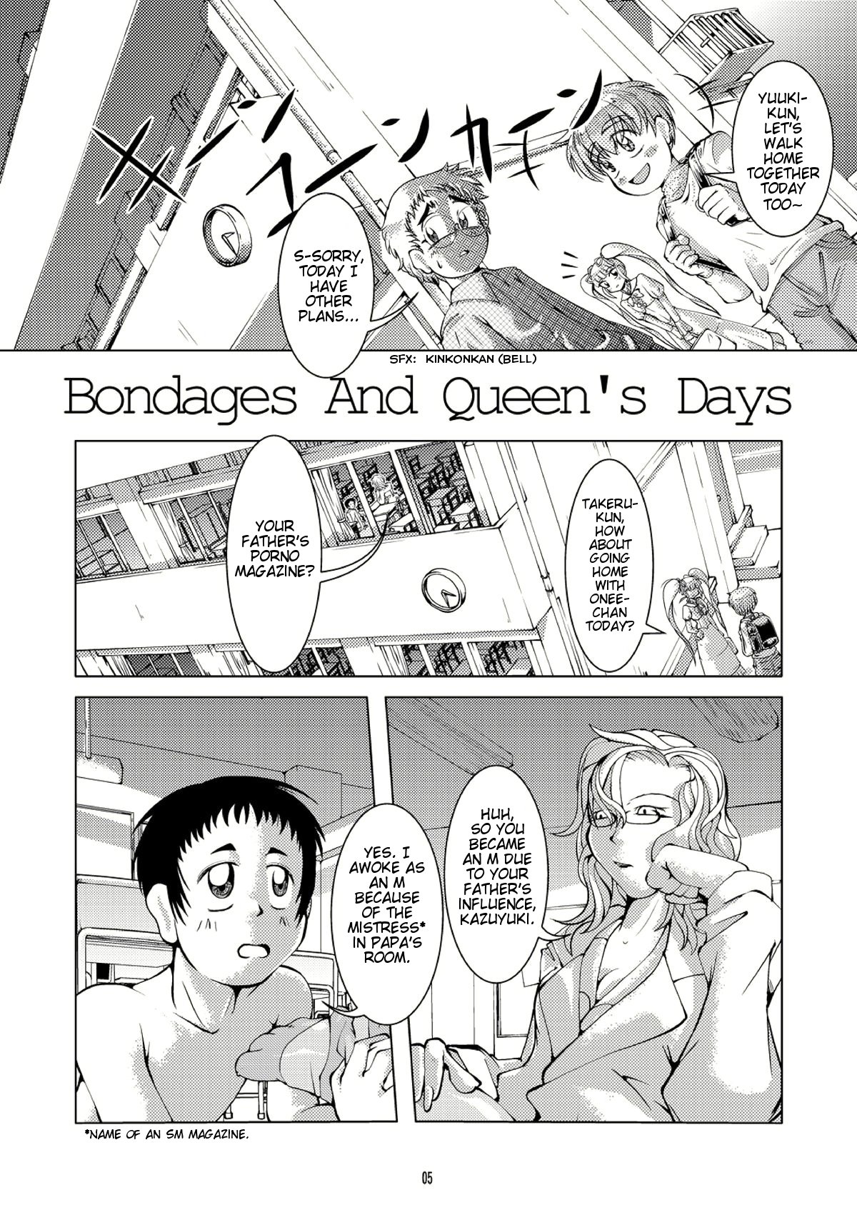 Bondages and Queen's Days page 5 full