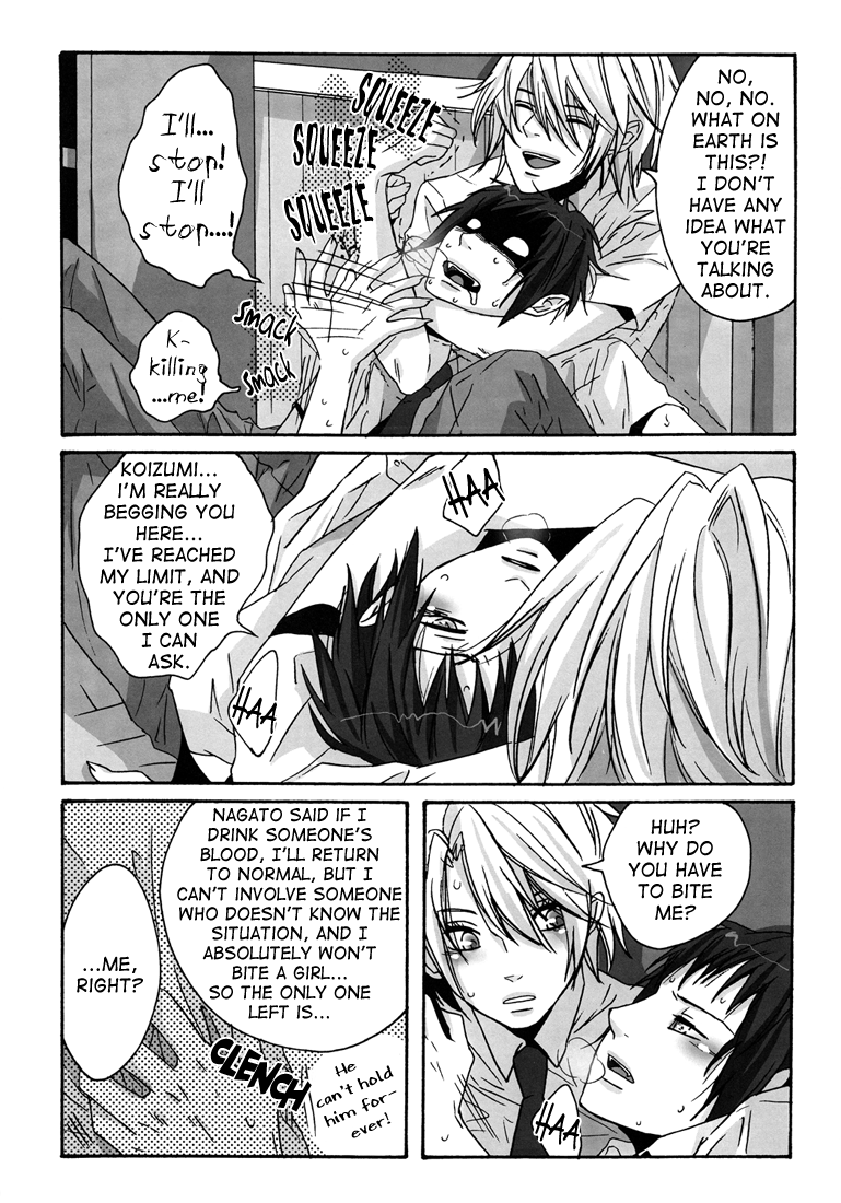 Oi! Koizumi Kamasero | Hey! Koizumi, Let Me Bite You! page 9 full