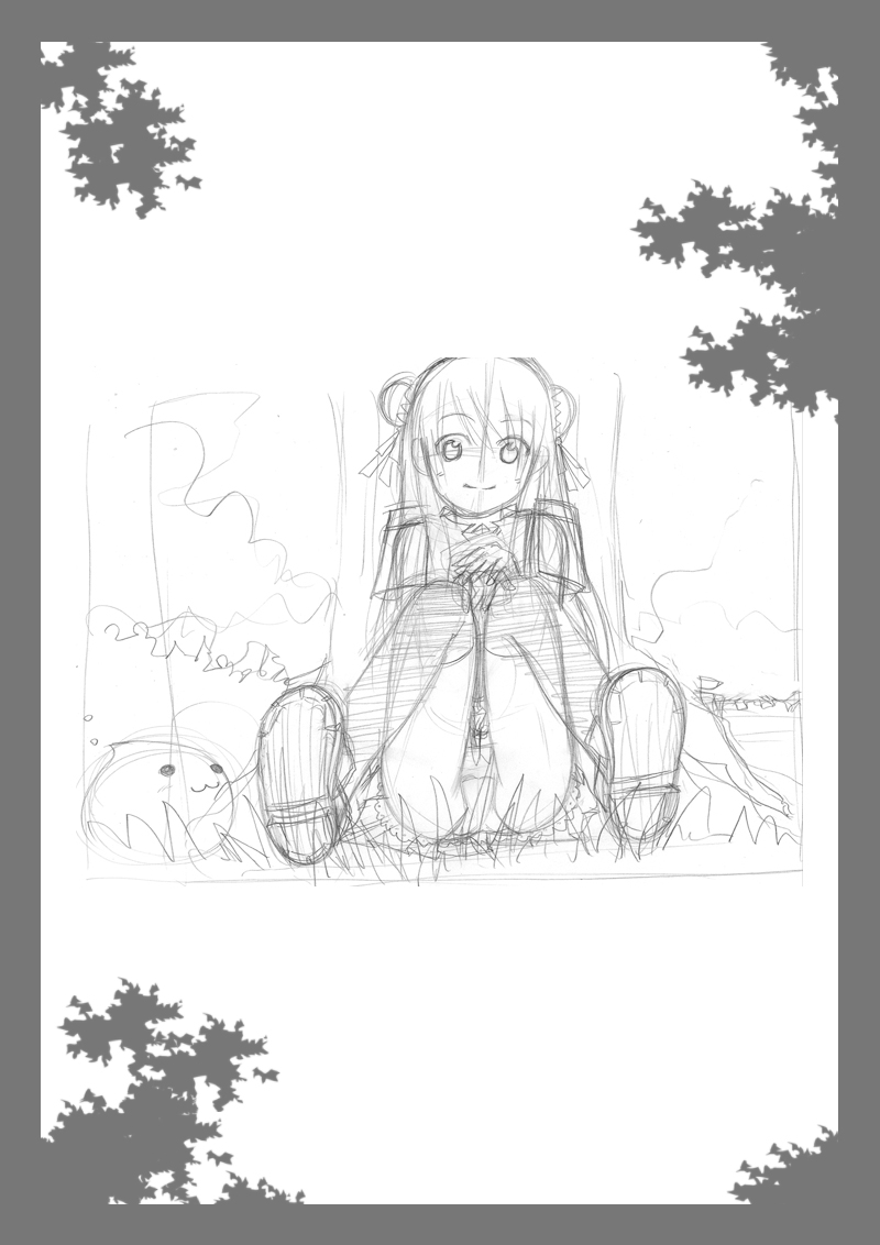 Oshiruko No. 4 Rakugaki page 4 full