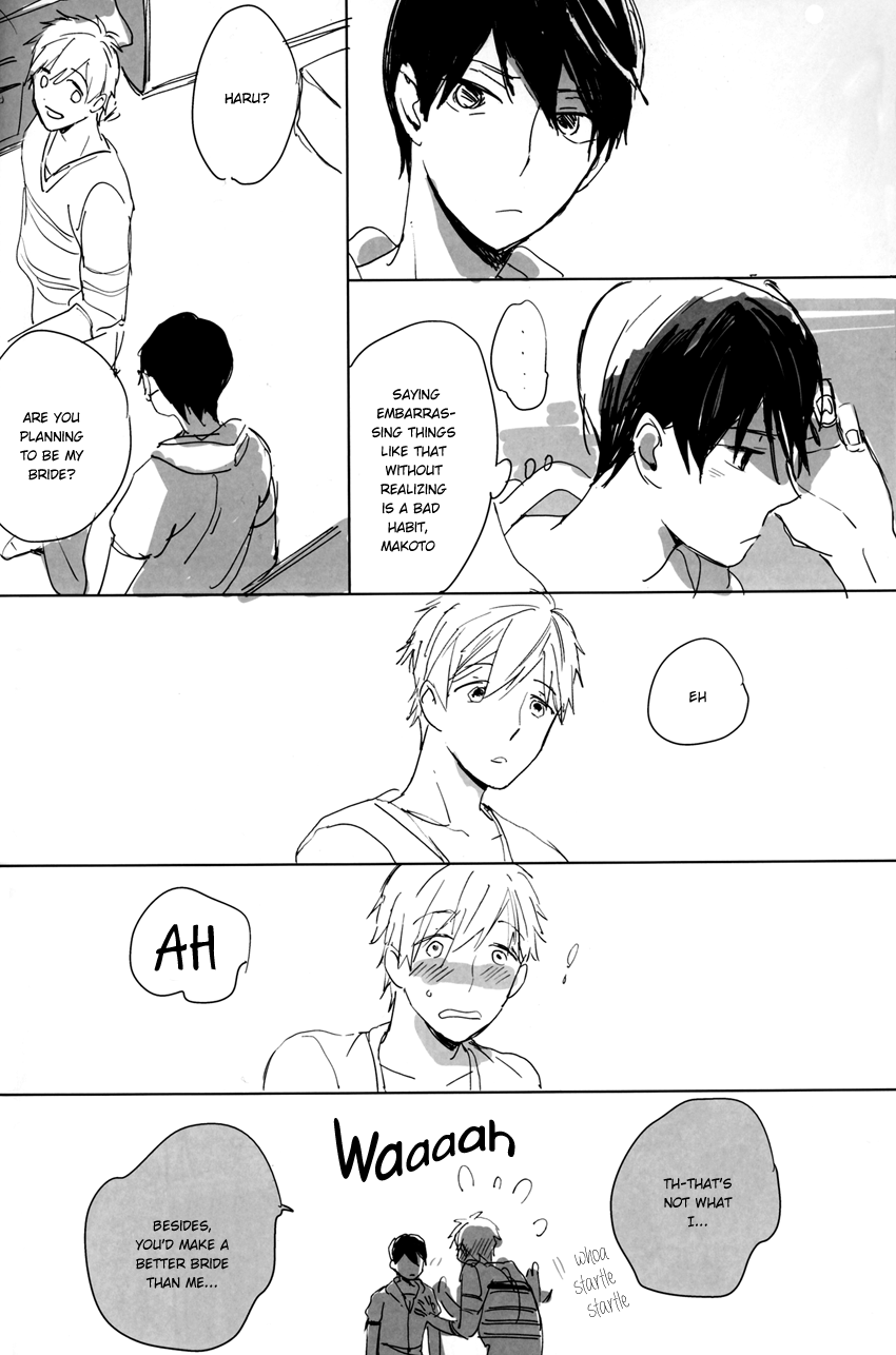 A Book Where Makoto and Haruka are all Lovey Dovey page 7 full