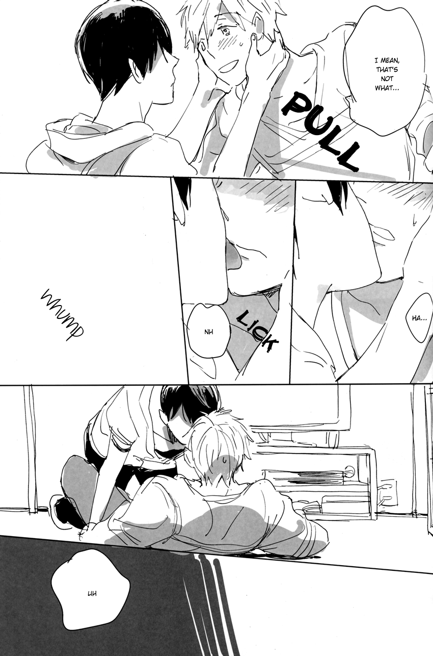 A Book Where Makoto and Haruka are all Lovey Dovey page 8 full