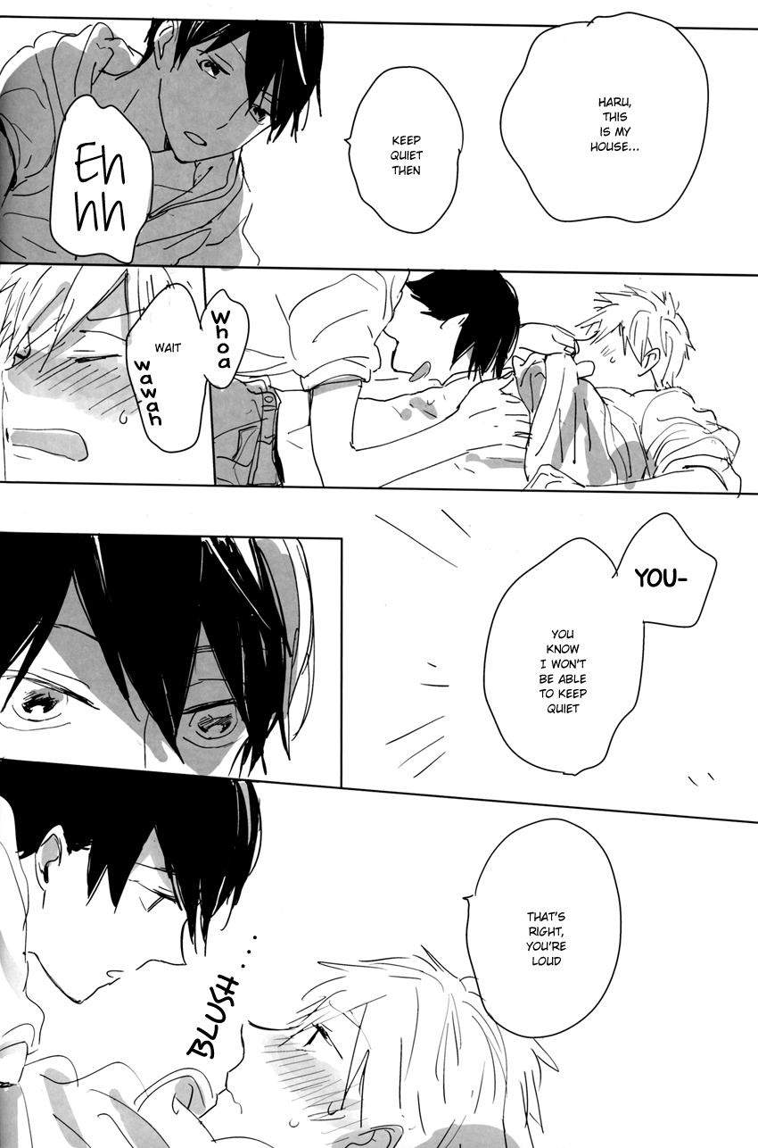 A Book Where Makoto and Haruka are all Lovey Dovey page 9 full