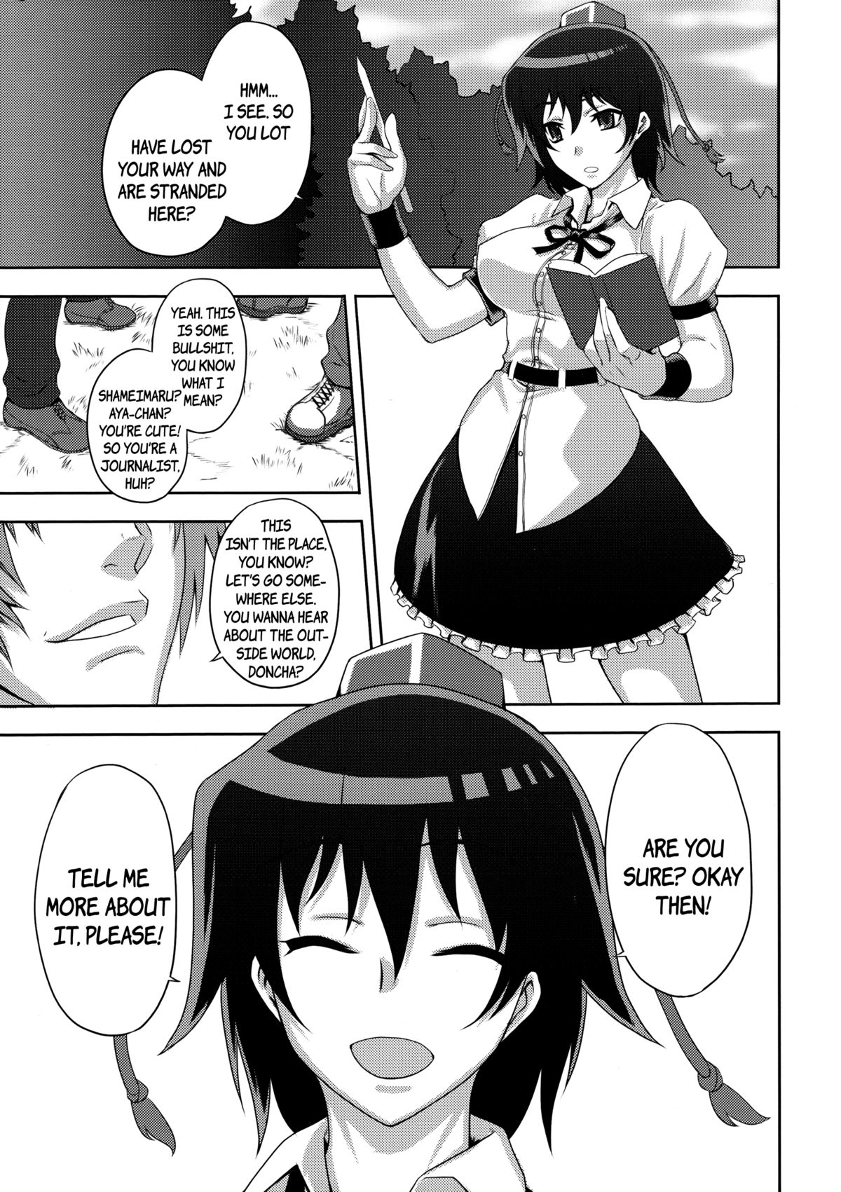Shigyaku Gensoukyou -Shameimaru Aya- | Sadistic Gensokyo -Shameimaru Aya- page 4 full