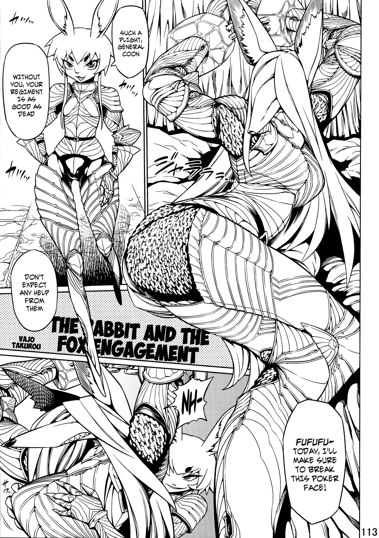 The Rabbit and the Fox Engagement page 1 full