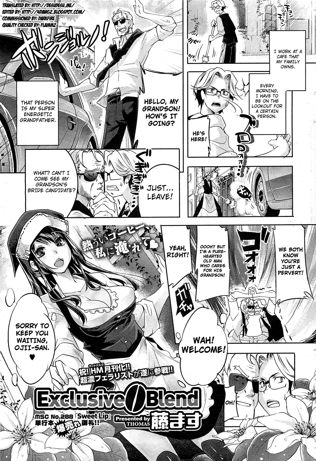 Exclusive Blend page 1 full