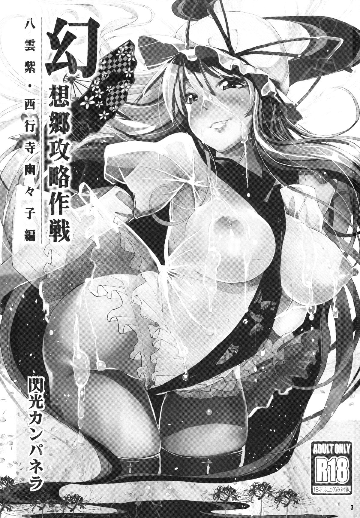 Gensoukyou Kouryaku Sakusen Yakumo Yukari Saigyouji Yuyuko Hen page 2 full