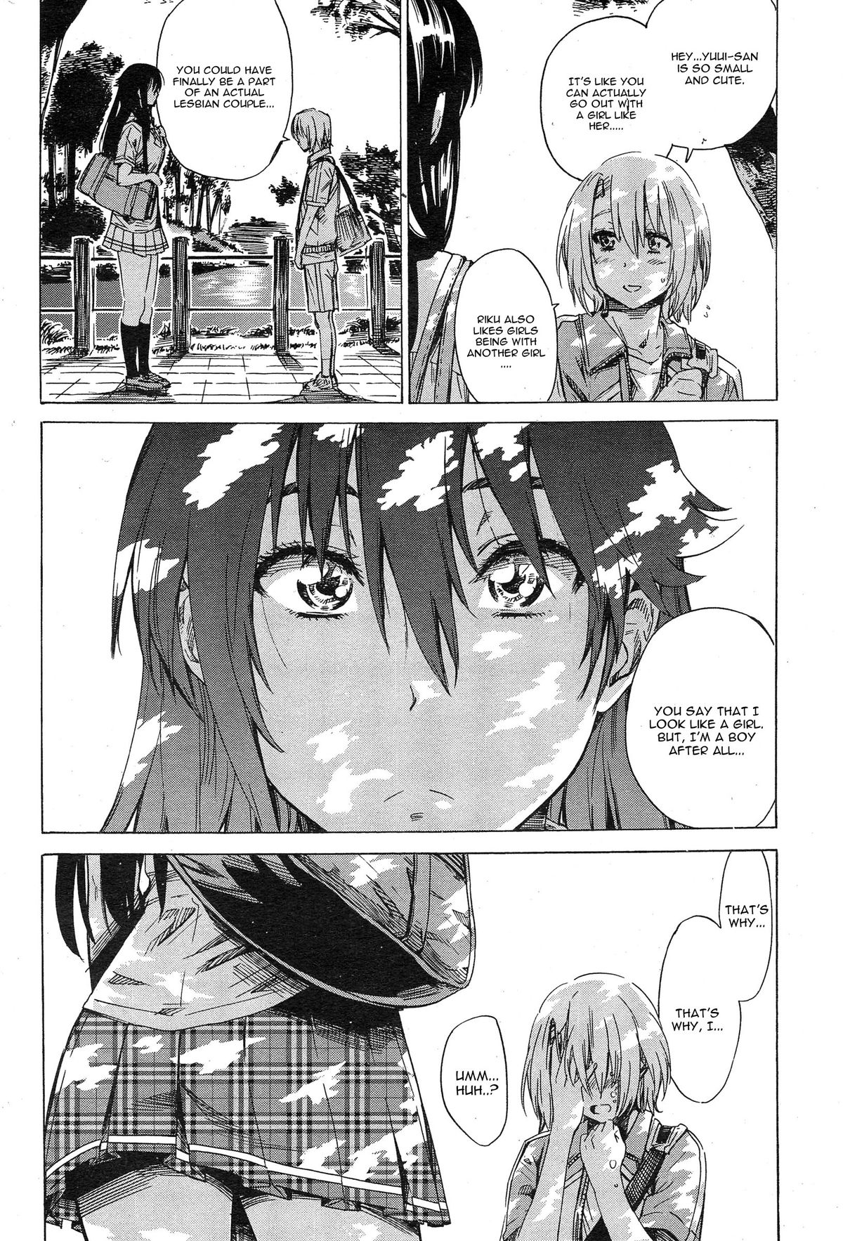 Yuri Zuki Kanojo wa Yuri Kanojo ga Dekinai Ch. 5 page 4 full