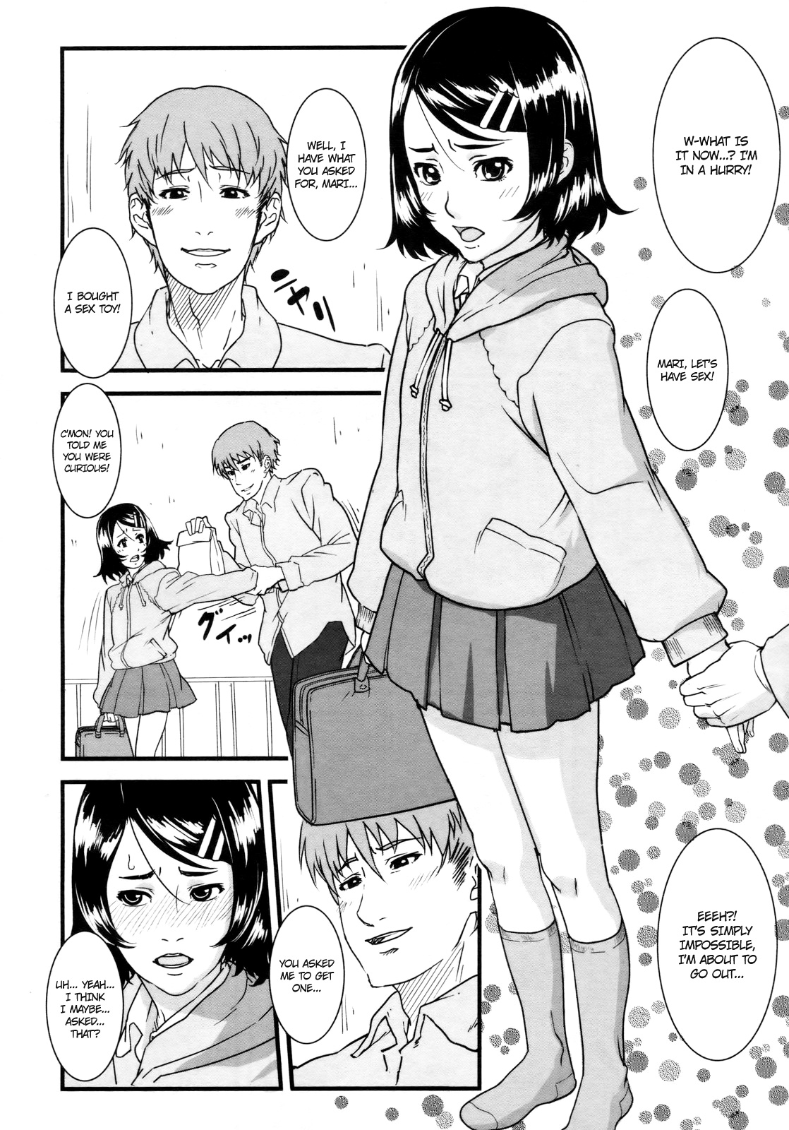 Himitsu no... | Our Secret...   =Ero Manga Girls + maipantsu= page 2 full