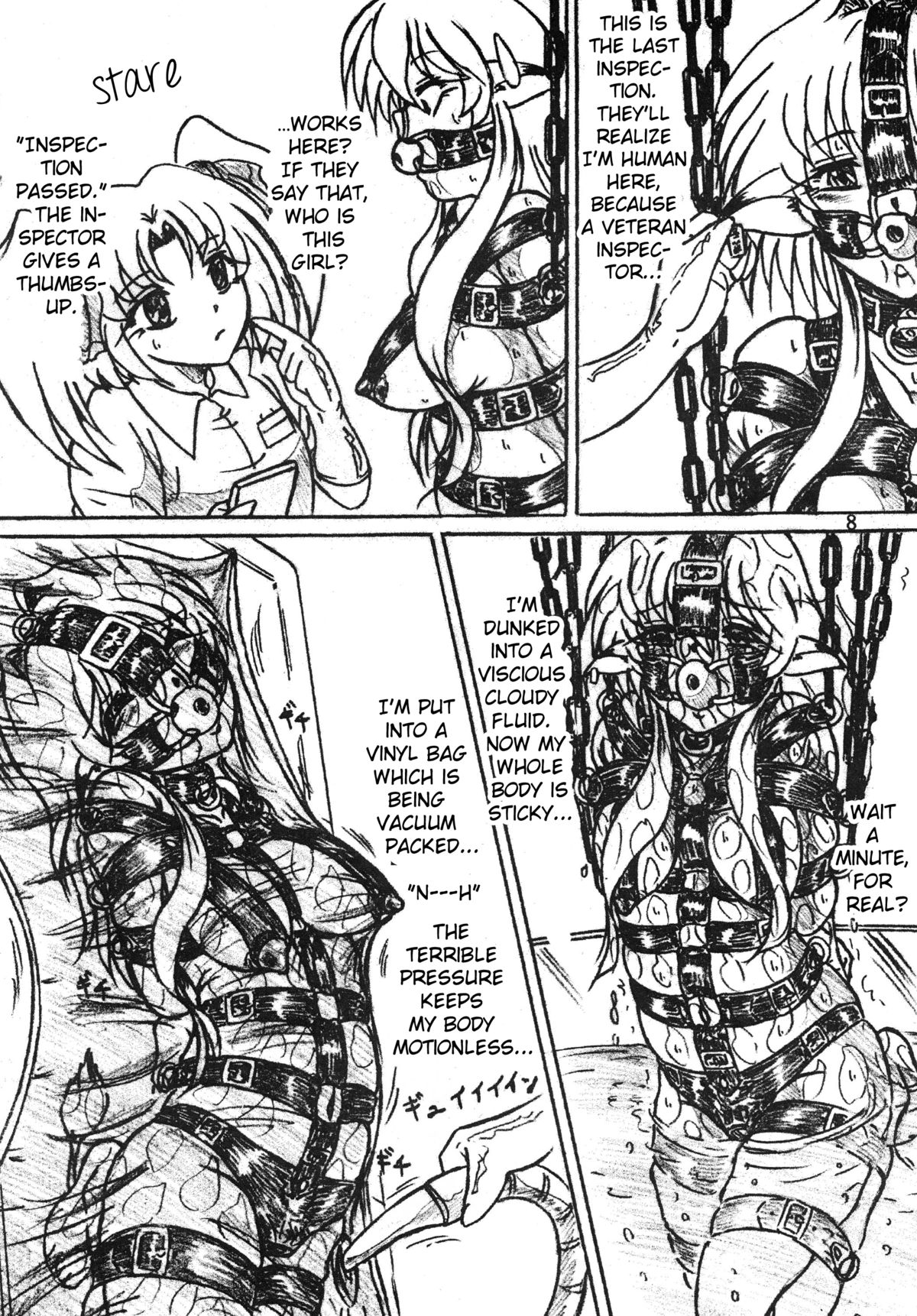 "Gyuuniku Shoujo to Kieta Joshidaisei " Omake Copy Bon Tsuki | Beef Girls and The Vanished College Student page 8 full