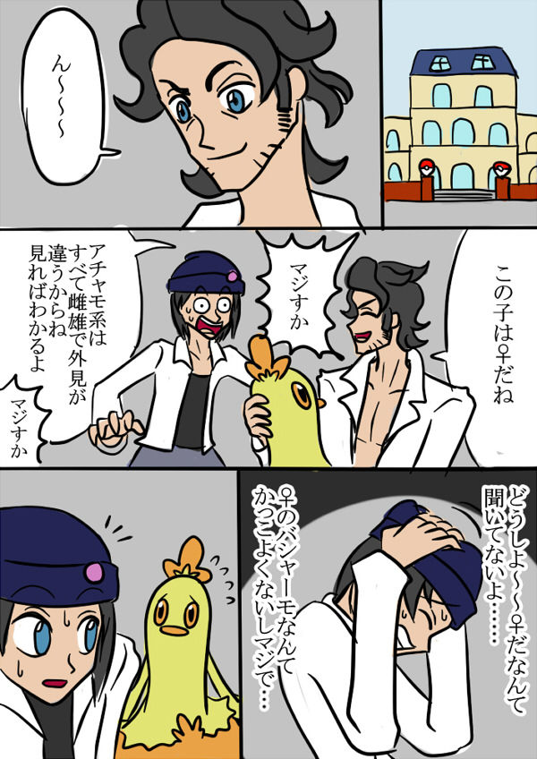 Blaziken ♀ Manga page 4 full