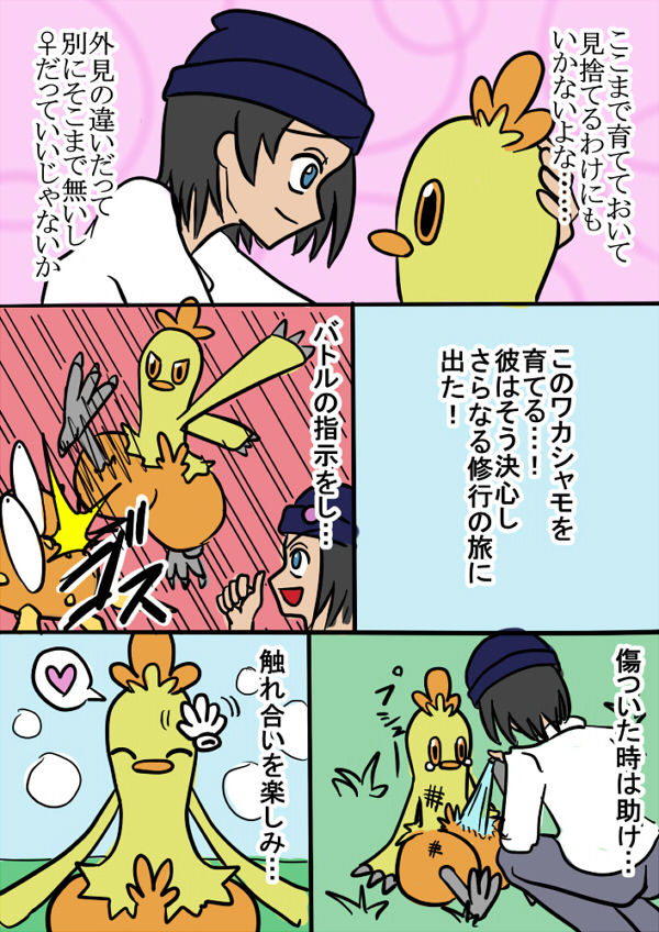 Blaziken ♀ Manga page 5 full