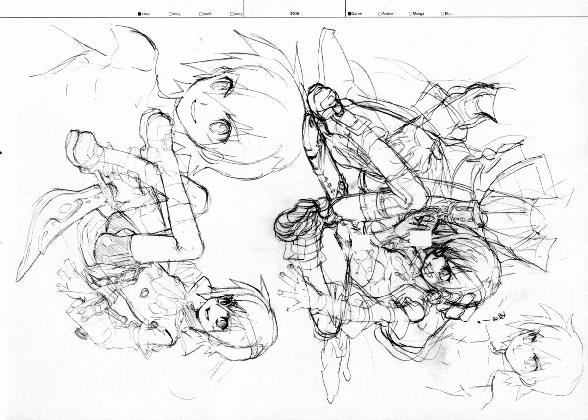 RaKuGaKi./Monochrome. page 5 full