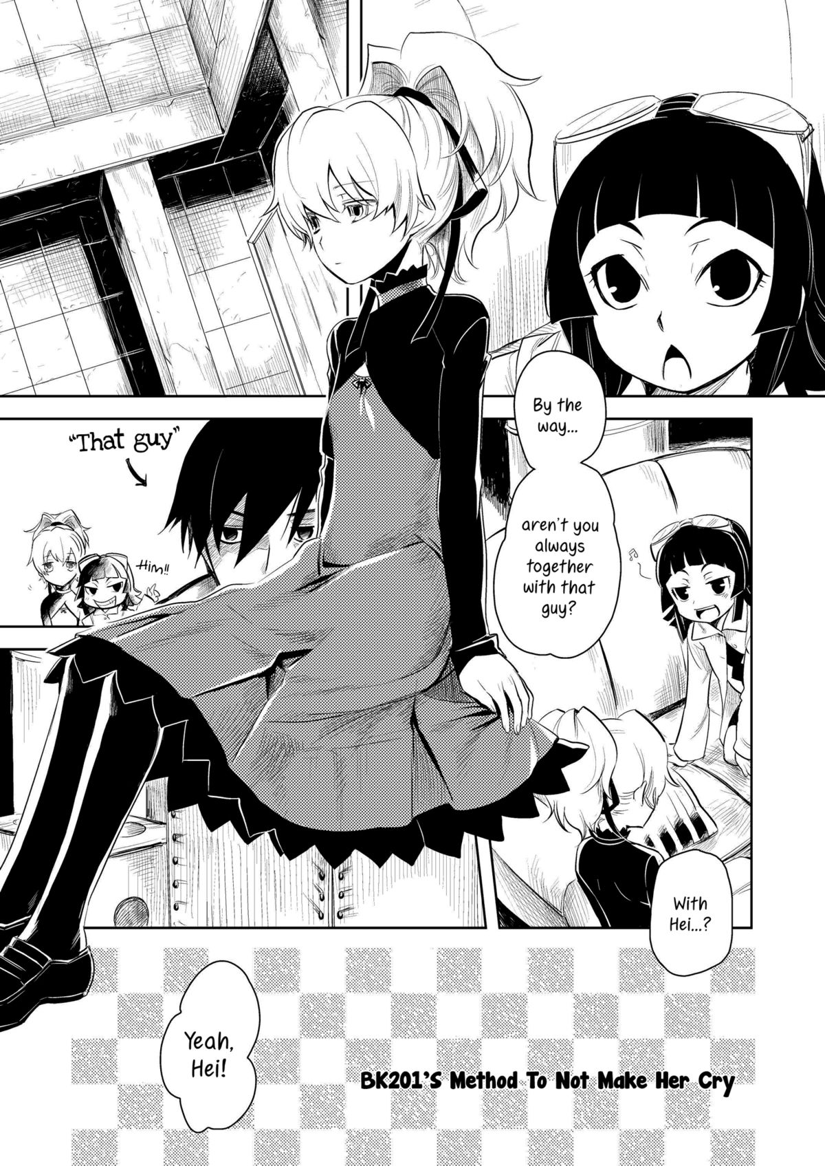 Kanojo o Nakasenai Youni Suru BK201 no Houhou | BK201's Method To Not Make Her Cry page 2 full