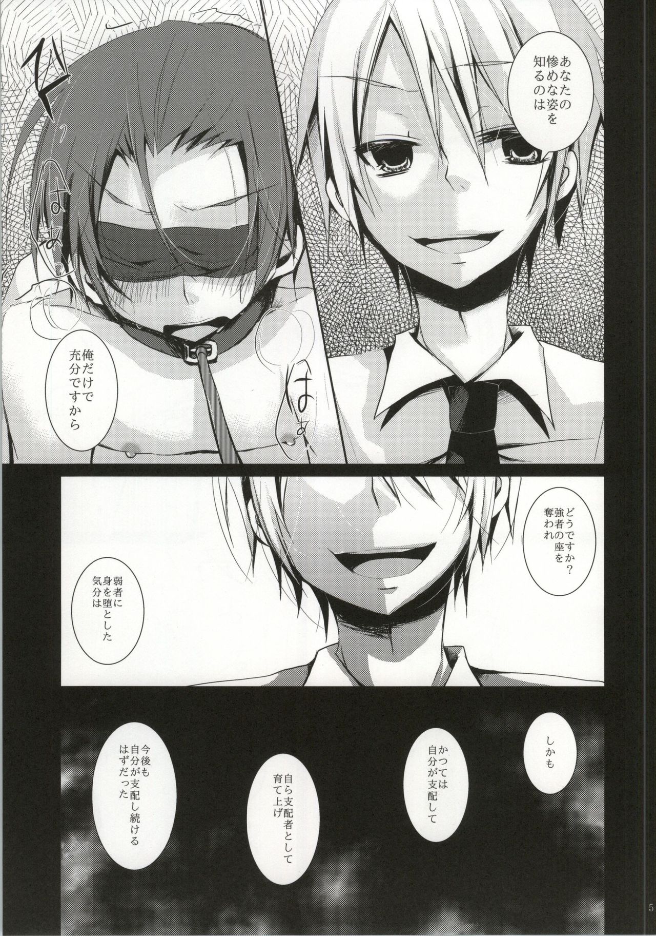 Shihaisha to Hishihaisha no Kimyou na Kankei page 4 full