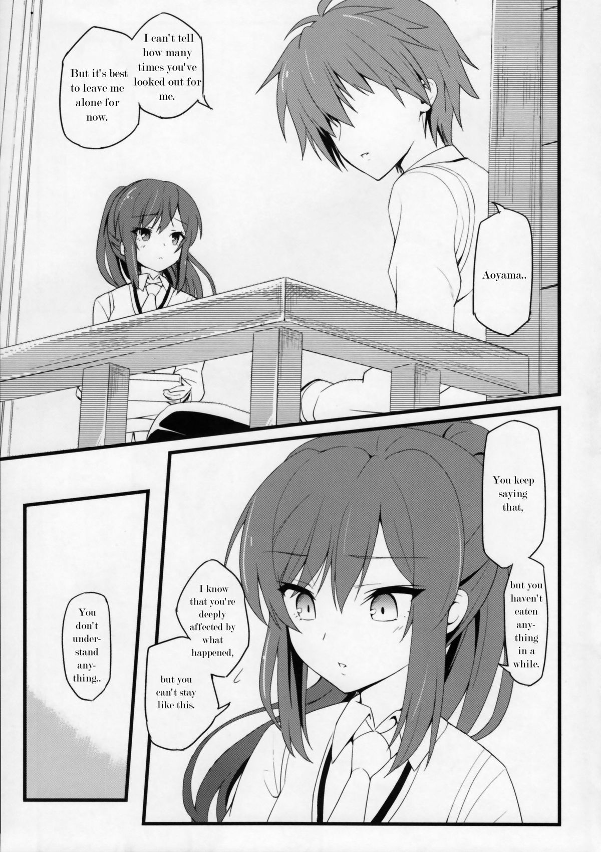 Route; Sakurasou no Majimena Kanojo page 9 full