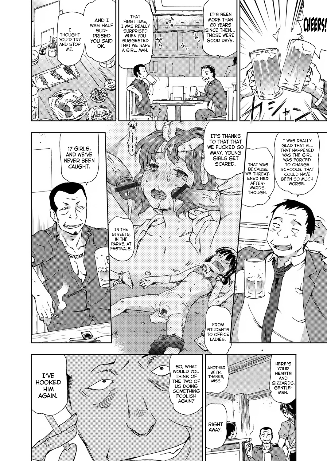 Saikyou Bishoujo Renzoku Goukan Densetsu!! Rape is Life Ch. 1-2  =SNP= page 8 full