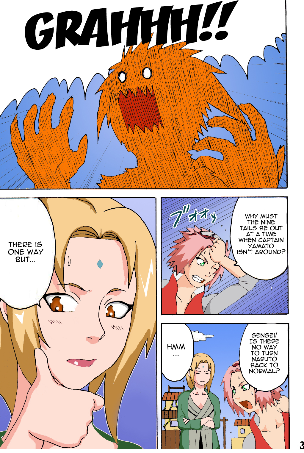 Tsunade no Inchiryou | Tsunade's Sexual Therapy page 3 full