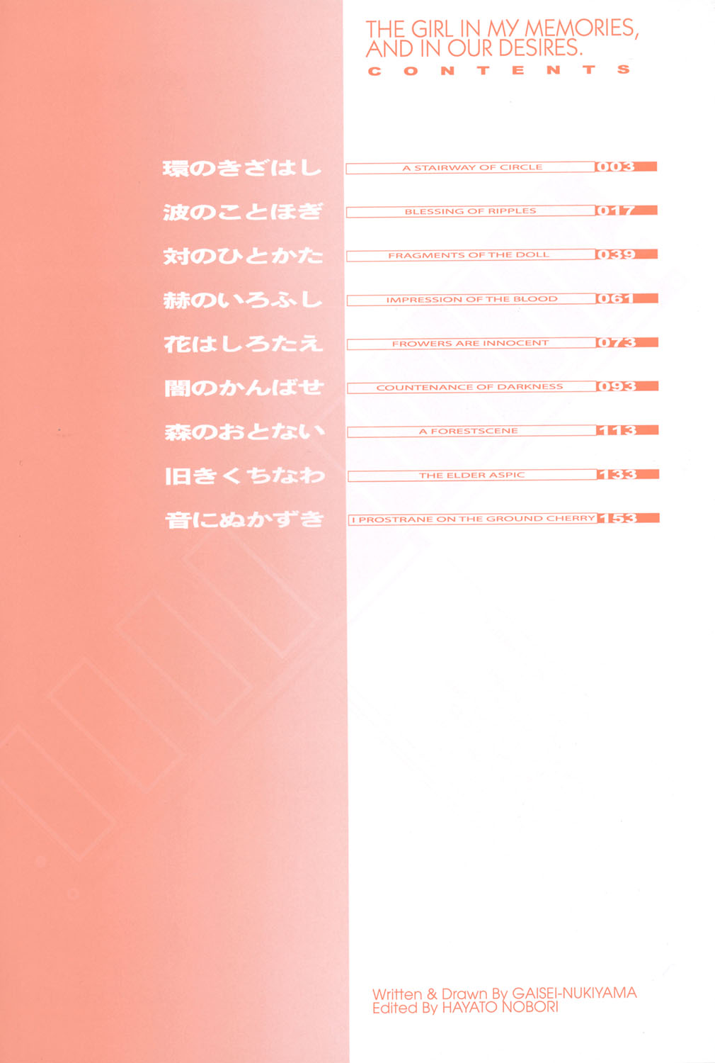 Shoujo, Kunagi, Kioku page 3 full