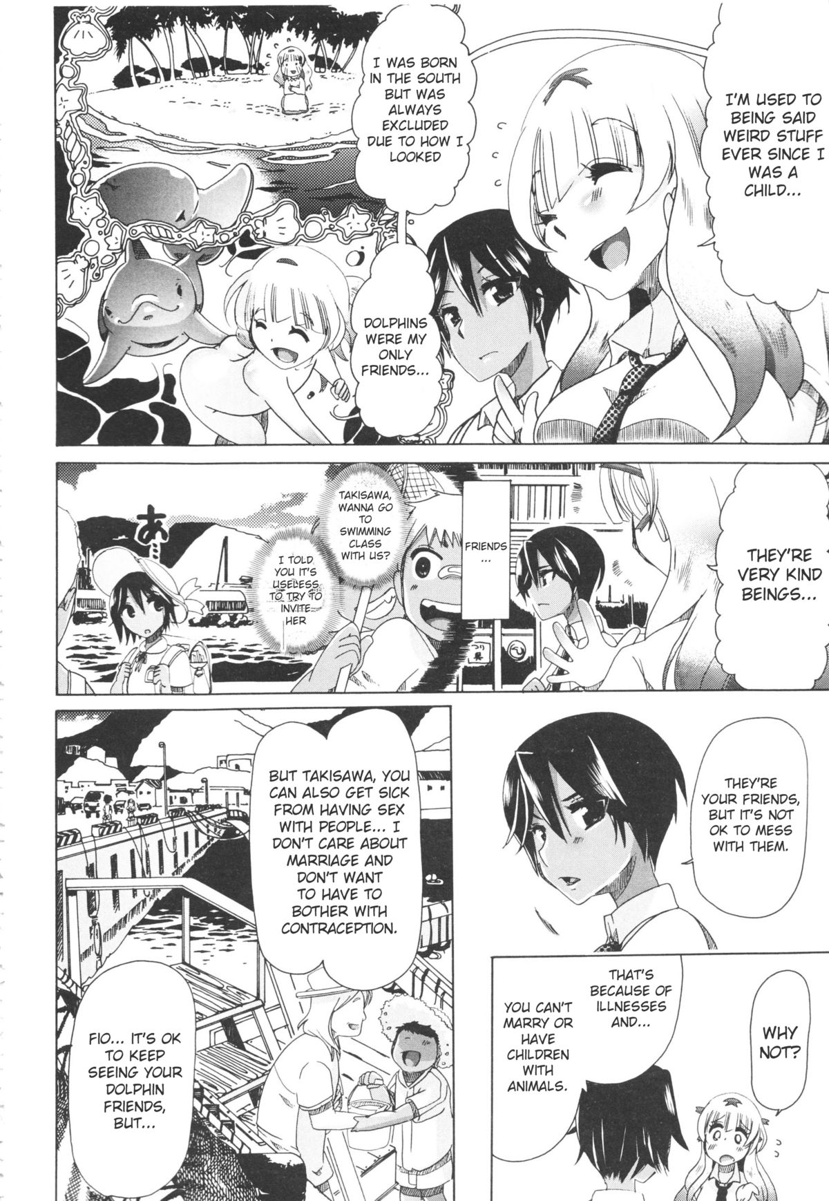 Juukan★Kare no Shasei wa 4 Meter! | Bestiality★My Boyfriend's Ejaculation Flies 4 Meters! page 6 full