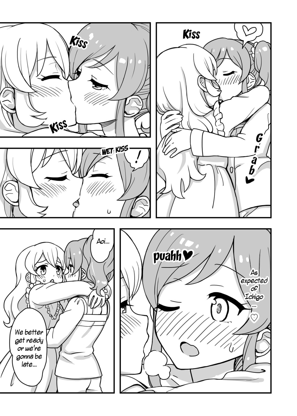 Aru Asa no IchiAo-chan. page 6 full