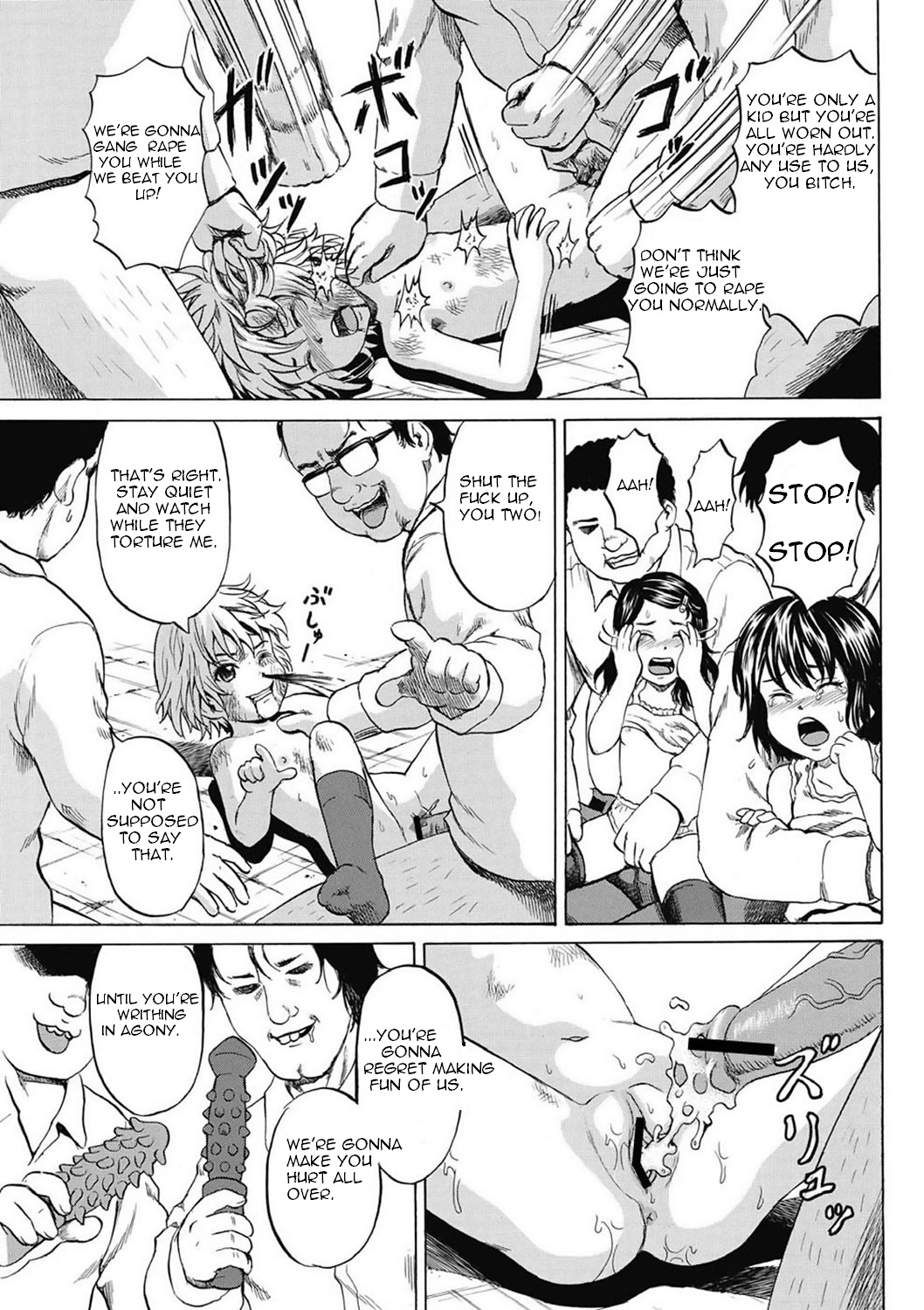 Kizudarake no Shoujo-tachi | Grievously Wounded Girls Ch. 2   =StatistcallyNP= page 5 full