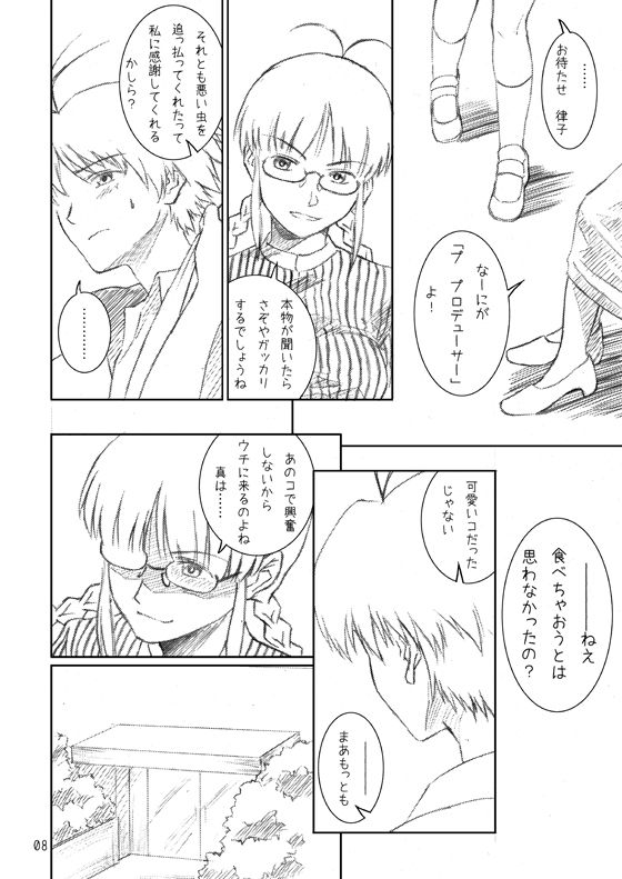 Naraku no Idolmaster Kanzenban page 8 full