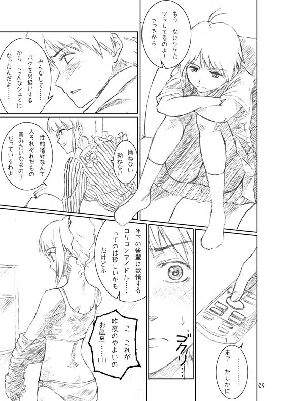 Naraku no Idolmaster Kanzenban page 9 full