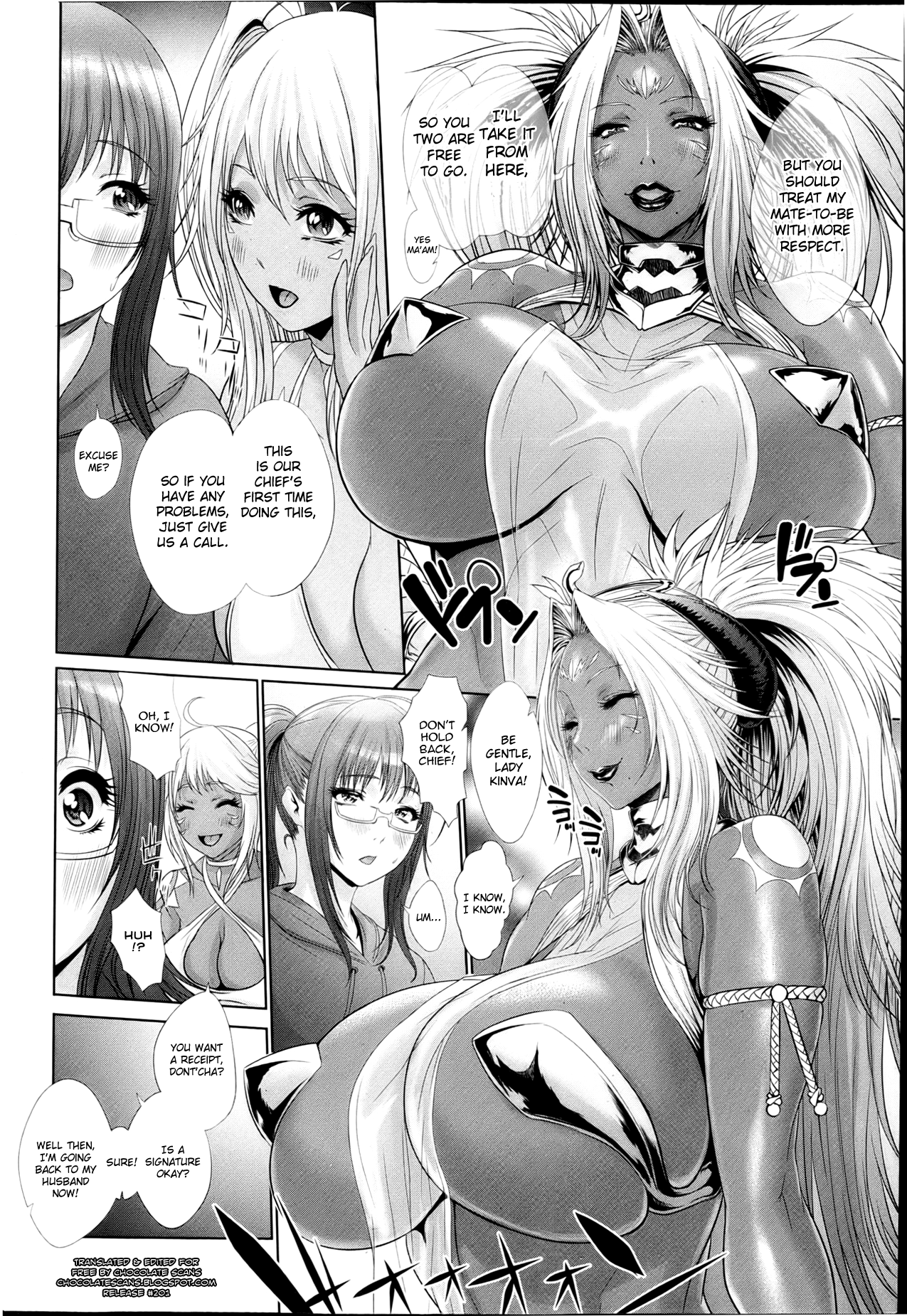 Sokutatsu! Amazoness Oisogibin | Amazoness Delivery page 4 full