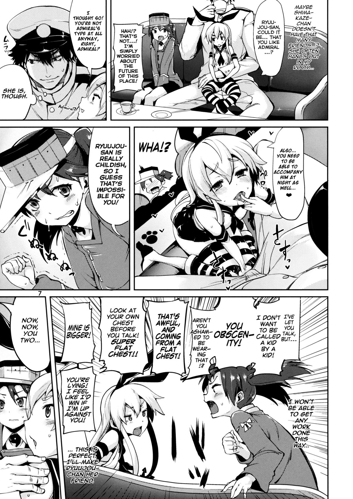 Koisuru Shimakaze-chan to Hentai Teitoku 2 | The Loving Shimakaze-chan And The Perverted Admiral 2 page 6 full