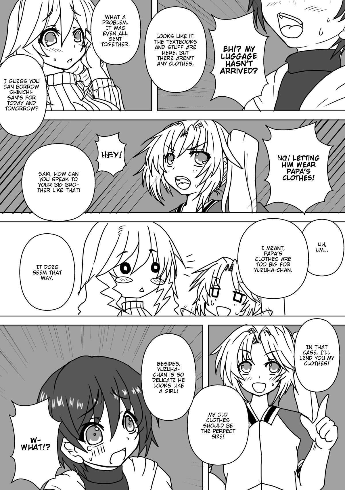 Mei to Omutsu to Imouto ni Sareta Boku | My Niece, Diaper, and I Became a Little Sister page 6 full