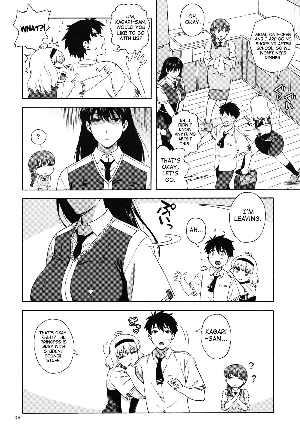 Doushichattano? Kagari-san | What Did I Do, Kagari-san? page 5 full