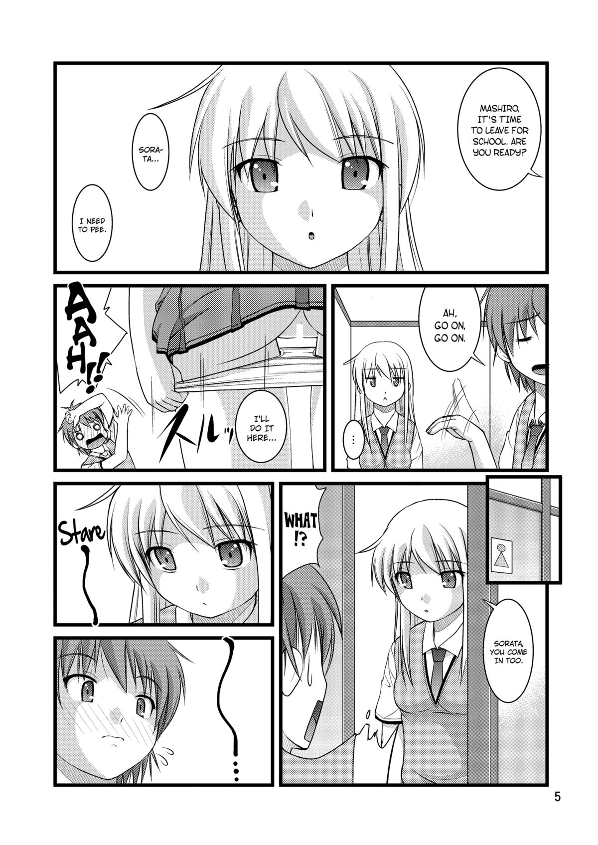 Sakurasou no Toilet na Kanojo | The Toilet Girl of Sakurasou page 5 full