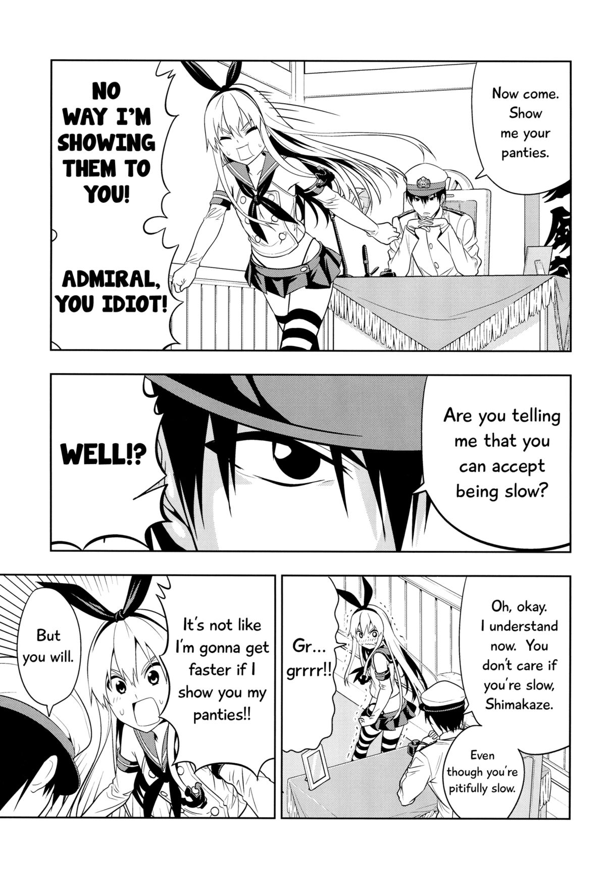 Motto Hayaku Naritai Shimakaze o Damashite Sekuhara suru | Tricking and Sexually Harassing Shimakaze, Who Wants to Become Faster page 4 full