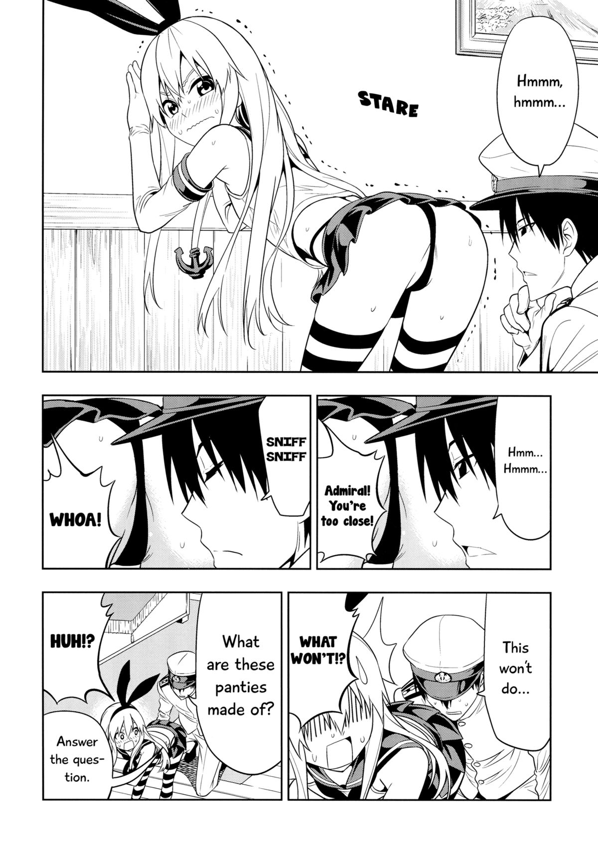 Motto Hayaku Naritai Shimakaze o Damashite Sekuhara suru | Tricking and Sexually Harassing Shimakaze, Who Wants to Become Faster page 7 full