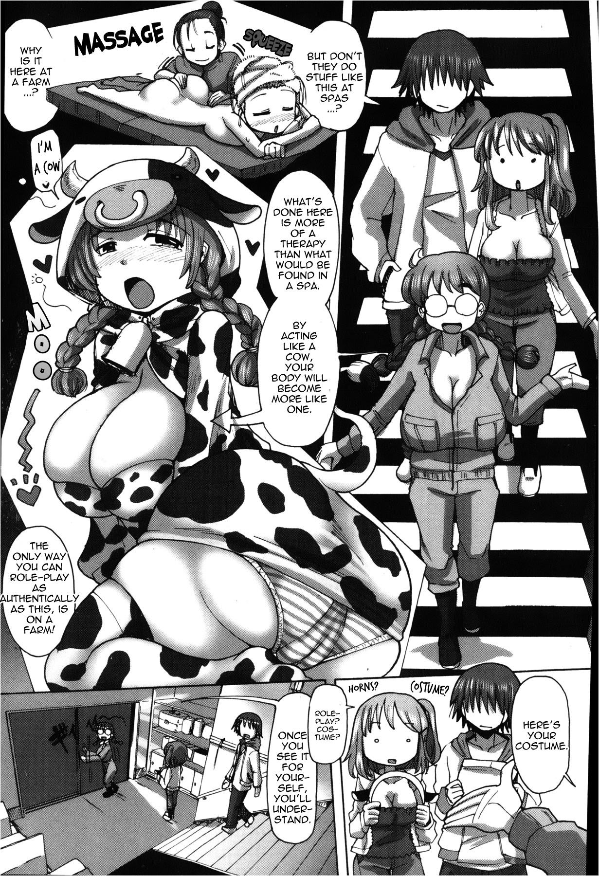 Mitsuko-chan no nyuugyuu taiken-ki | Mitsuko's Experience as a Milk Cow page 5 full