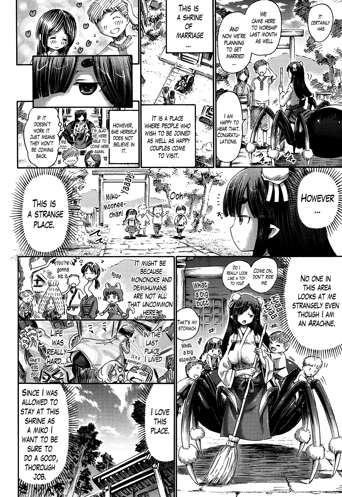 Arakune no Miko | The Arachne Miko page 2 full