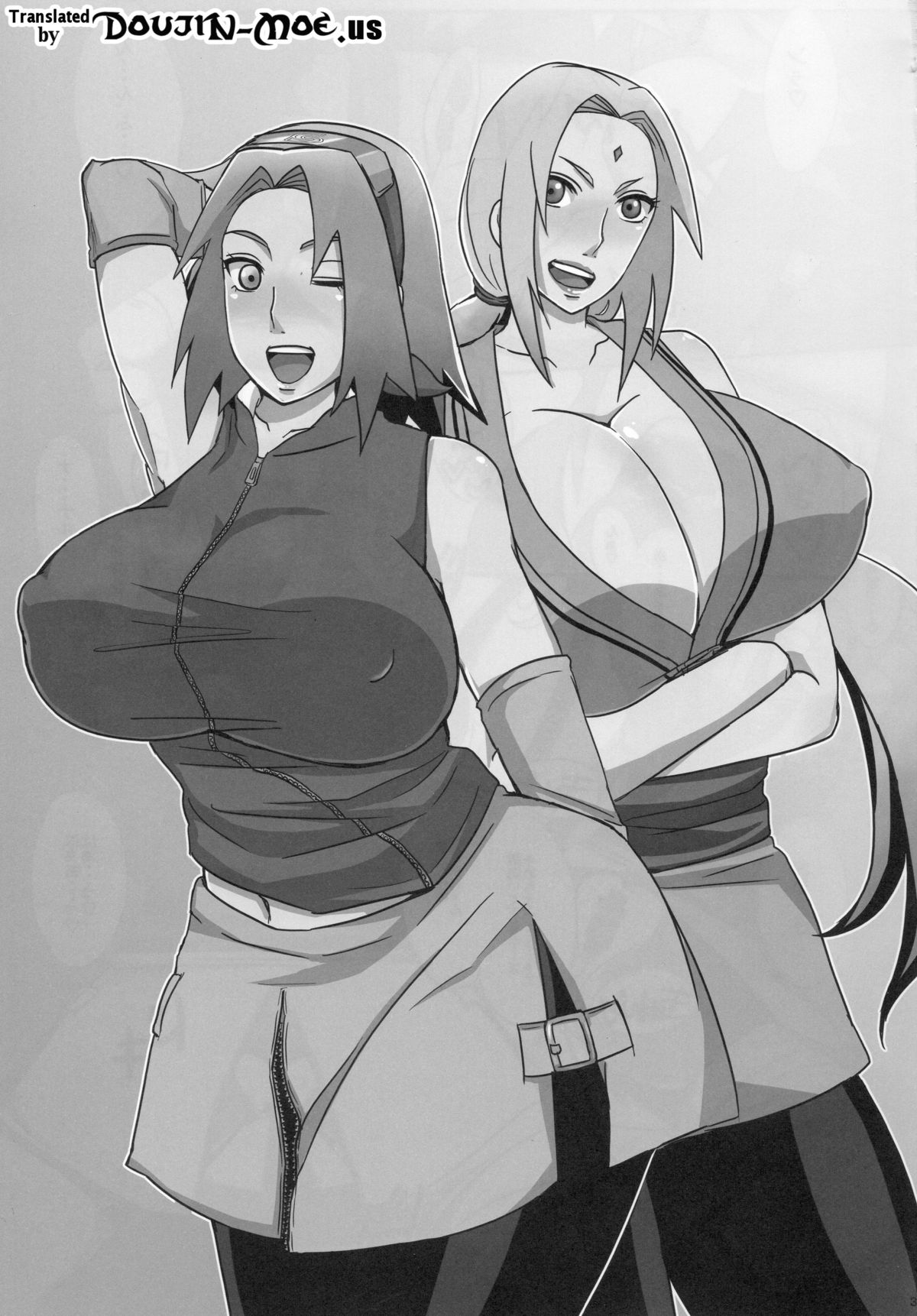 Konoha no Bitch-chan! | Konoha's Bitches! page 2 full