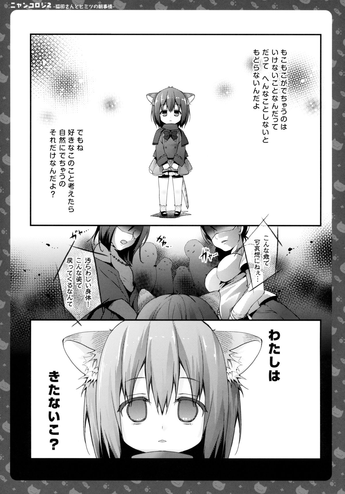 Nyancology 2 -Nekota-san to Himitsu no Asa Jijou- page 3 full