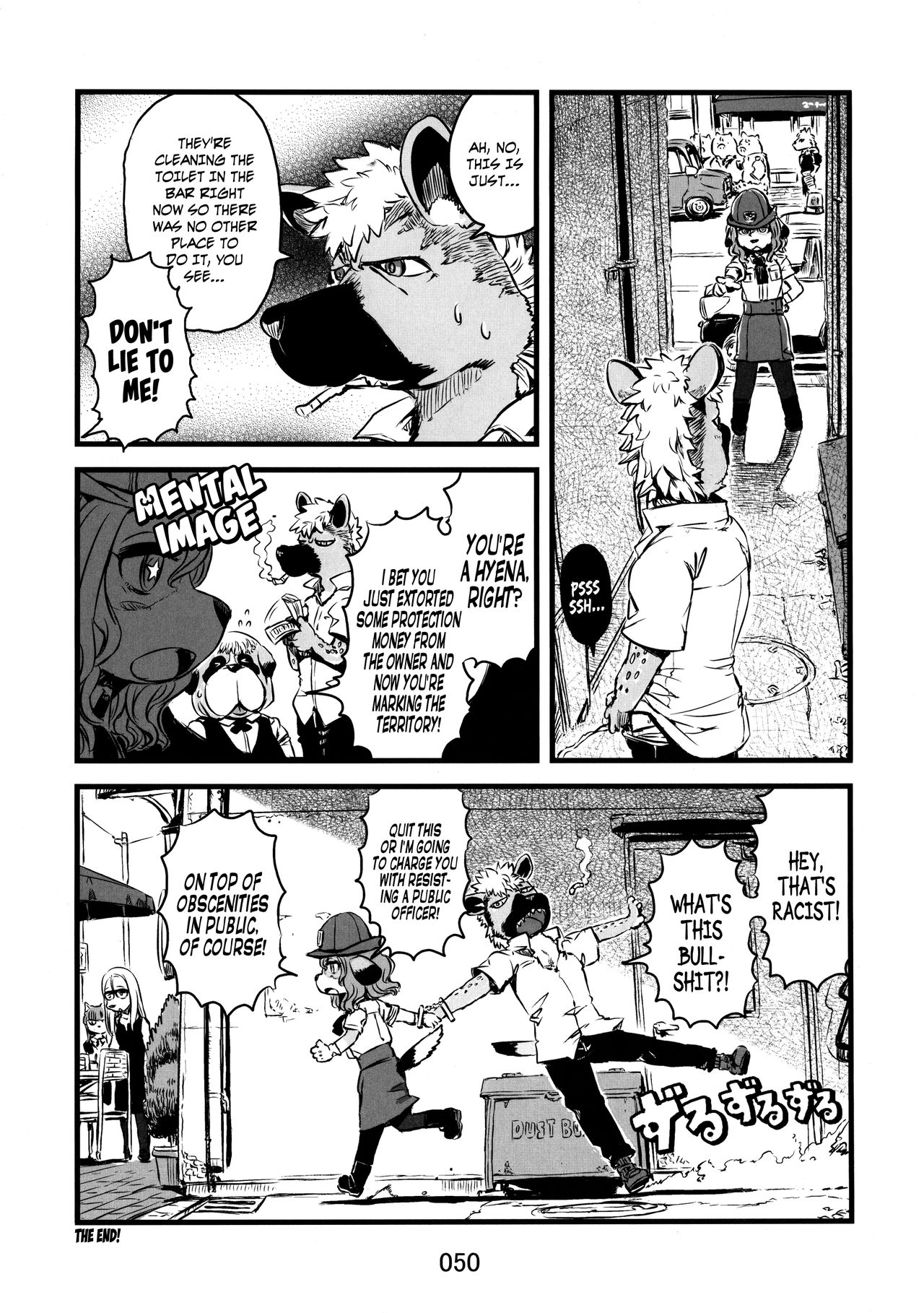 Miss Doggie vs. The Stench of Crime!! page 10 full