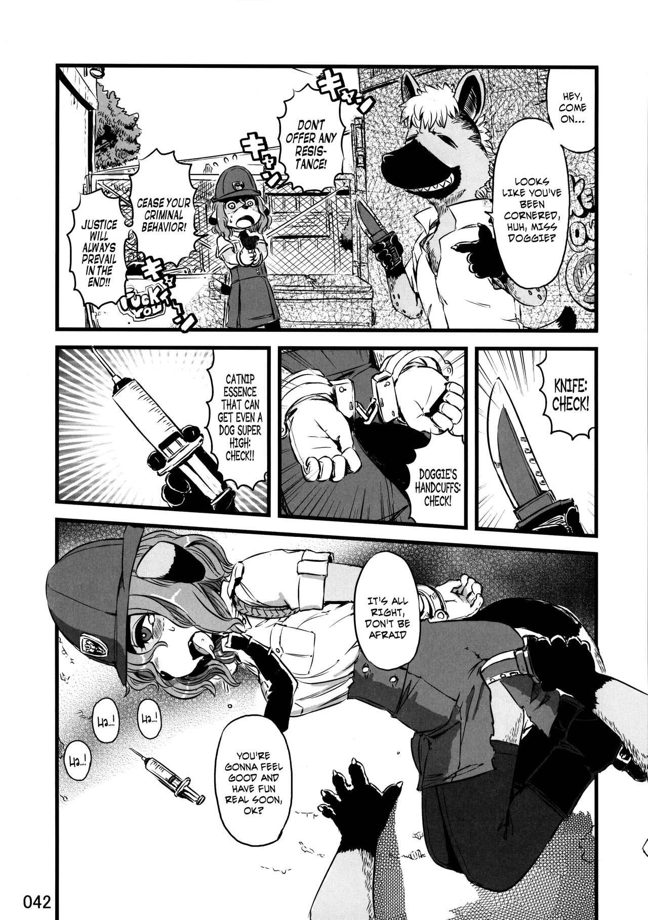 Miss Doggie vs. The Stench of Crime!! page 2 full