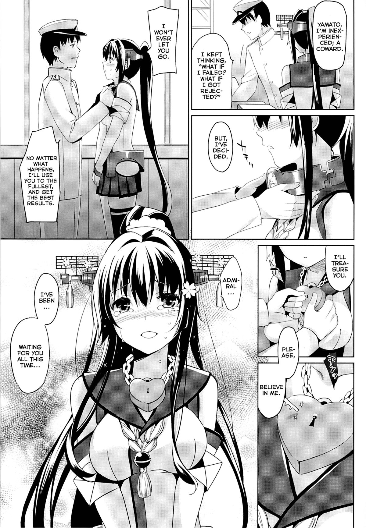 Yamato wa Anata to Koi Shitai | Yamato Wants to Love You, Admiral page 8 full