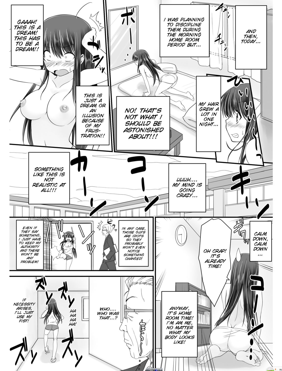 Tennyuu Sensei ~Danshikou no Kiraware Kyoushi ga Nyotaika Shitara~ 1 page 5 full