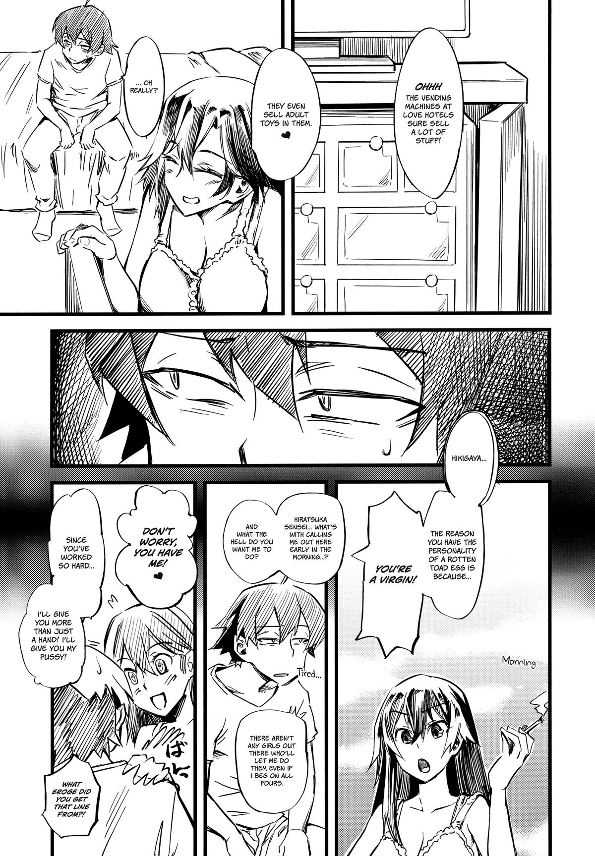Service Time   =Red Vodka + Ero Manga Girls= page 5 full