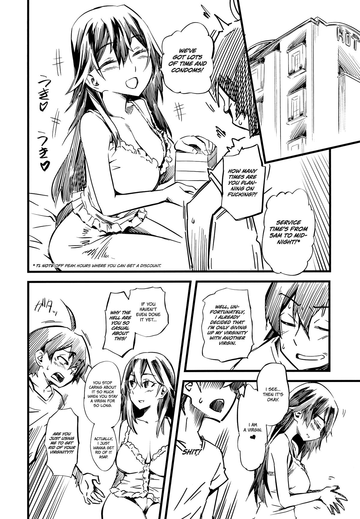 Service Time   =Red Vodka + Ero Manga Girls= page 6 full