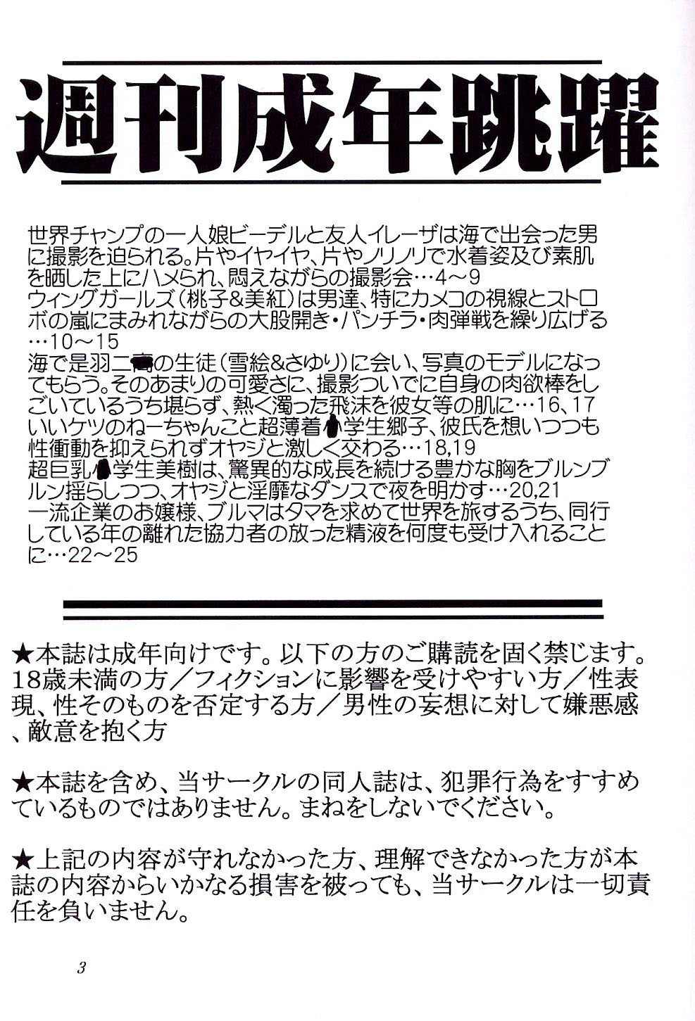 Shuukan Seinen Chouyaku page 2 full