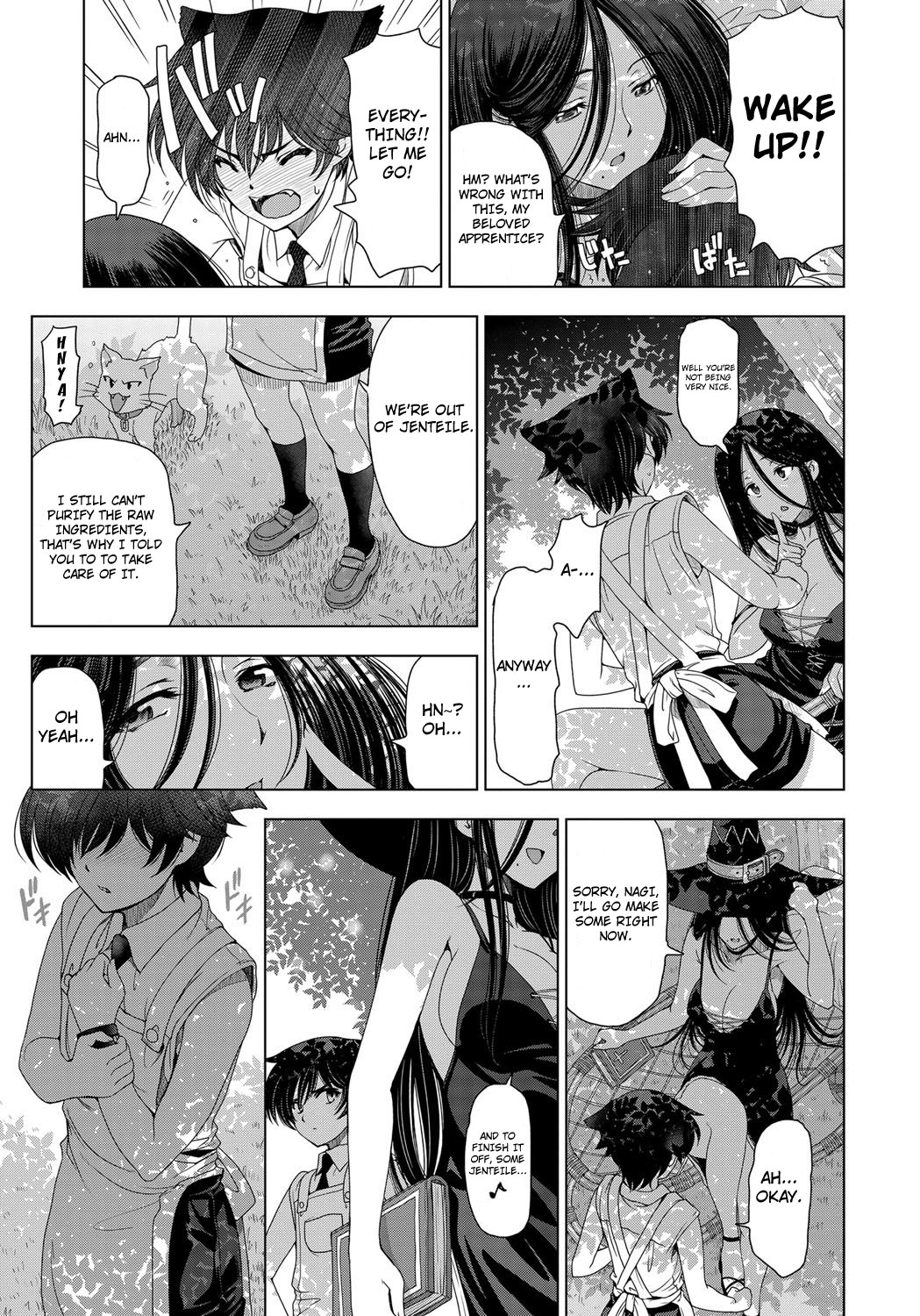 Majo to Inma to Kawaii Odeshi | The Witch, The Succubus, And The Cute Apprentice Ch. 1-10 & Extra page 4 full