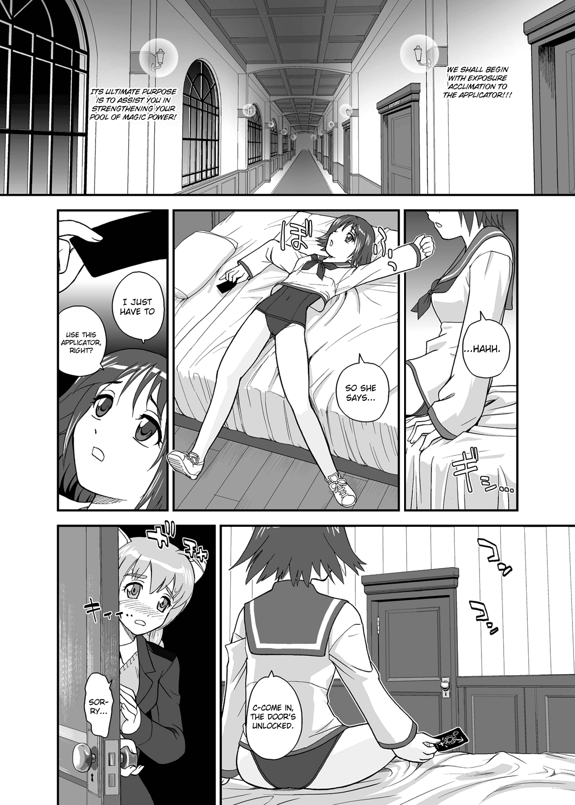 Chin ★ ja Naikara Hazukashiku Naimon!!! | It's Not A Real Dick, So There's Nothing to Be Embarrassed About!!! page 7 full